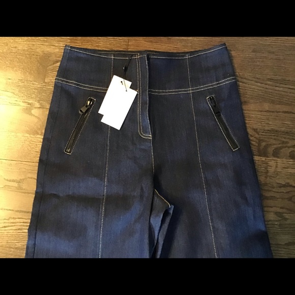 Cinq A Sept Dark Blue Denim Cullots/jeans size 4/6 - Picture 15 of 15